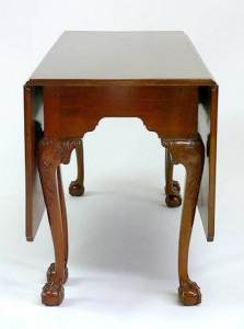 Philadelphia Chippendale Drop Leaf Table