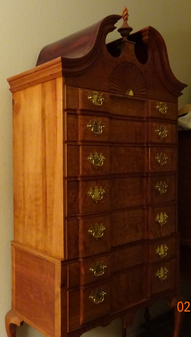 Queen Anne Blockfront Highboy