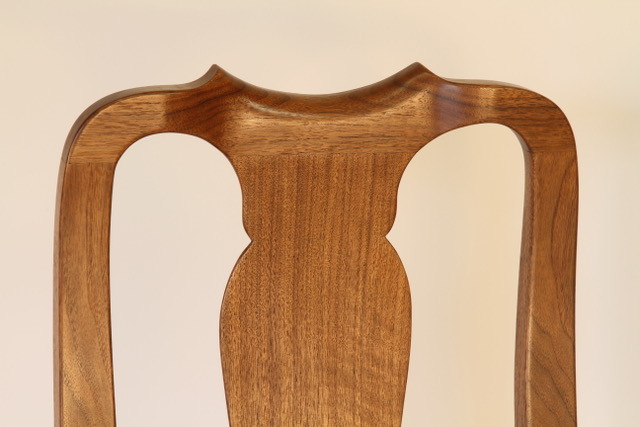 Walnut Queen Ann Chair