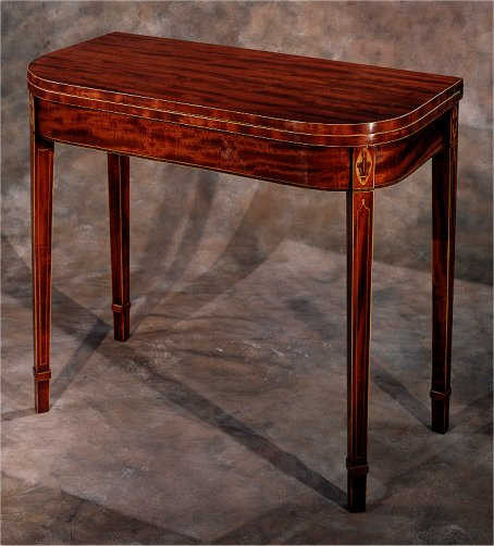 English Hepplewhite Card Table